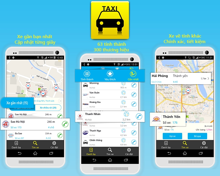 Ứng dụng fast taxi - chính thức ra mắt phiên bản 20