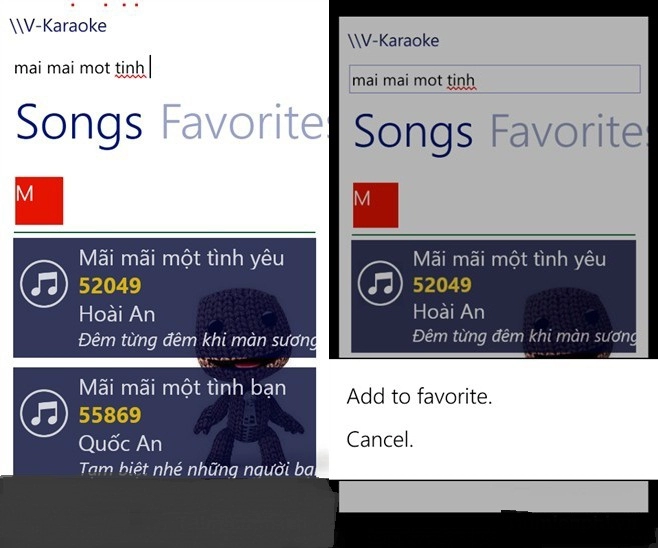 Ứng dụng hát karaoke tốt nhất trên windows phone