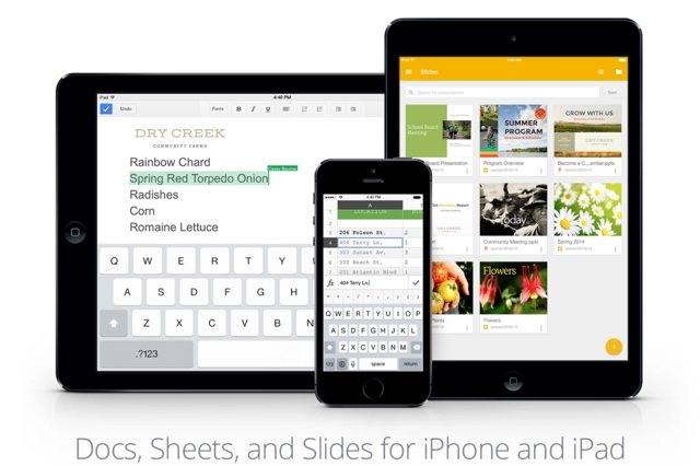 Ứng dụng slides của google chính thức ra mắt cho iphone ipad