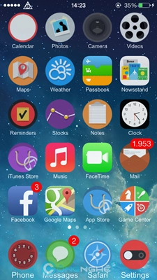 updated tổng hợp theme và icon đẹp cho ios 7