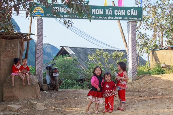 Vẽ đẹp chiều về trên si ma cai