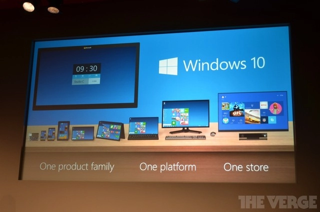 Vì sao không có windows 9 mà lại là windows 10