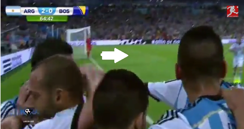video argentina 2-1 bosnia 