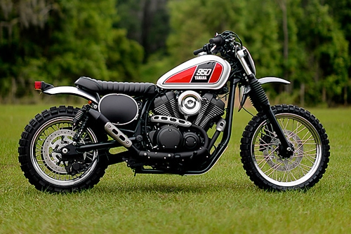 Với yamaha star bolt thì đừng nói cruiser không thể chạy off-road