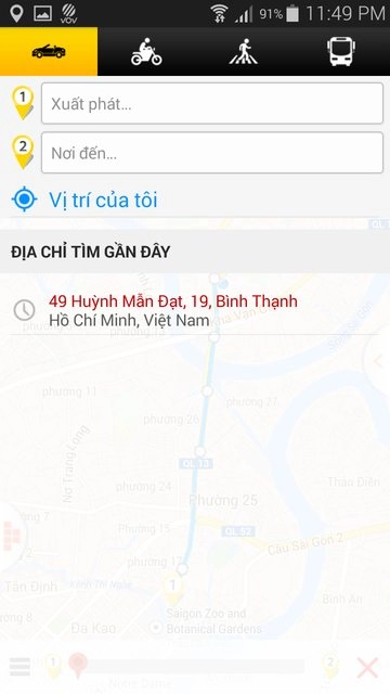 Vov giao thông ứng dụng hay tránh ùn cảnh tắc đường hiệu quả