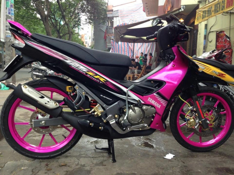 Yamaha z125 306 đen hồng xinh tươi