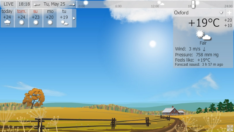 Yowindow 3s - phần mềm dự báo thời tiết mọi lúc mọi nơi