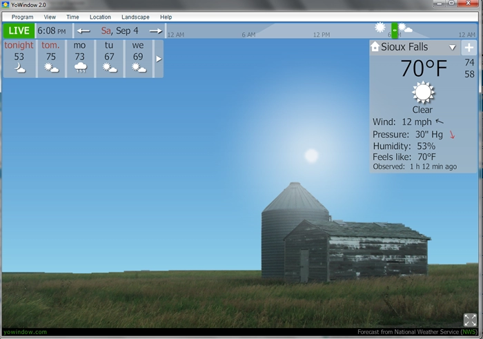 Yowindow 3s - phần mềm dự báo thời tiết mọi lúc mọi nơi