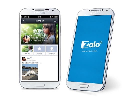 Zalo - ứng dụng việt đã có hơn 7 triệu người dùng
