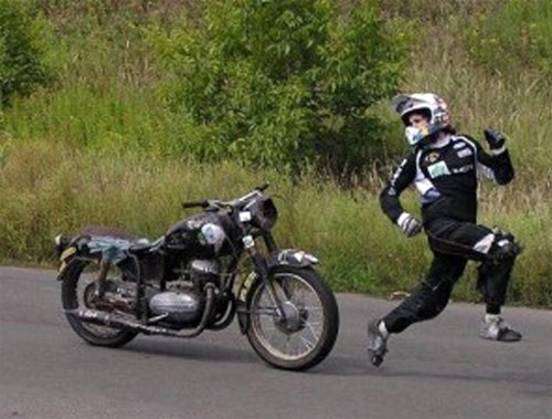 Ảnh vui xe máy