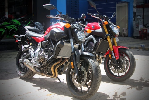 Bộ đôi nakedbike yamaha fz 2015 đầu tiên tại việt nam