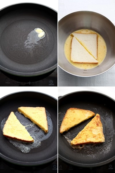 Bữa sáng ngon với 2 cách làm bánh mỳ sandwich