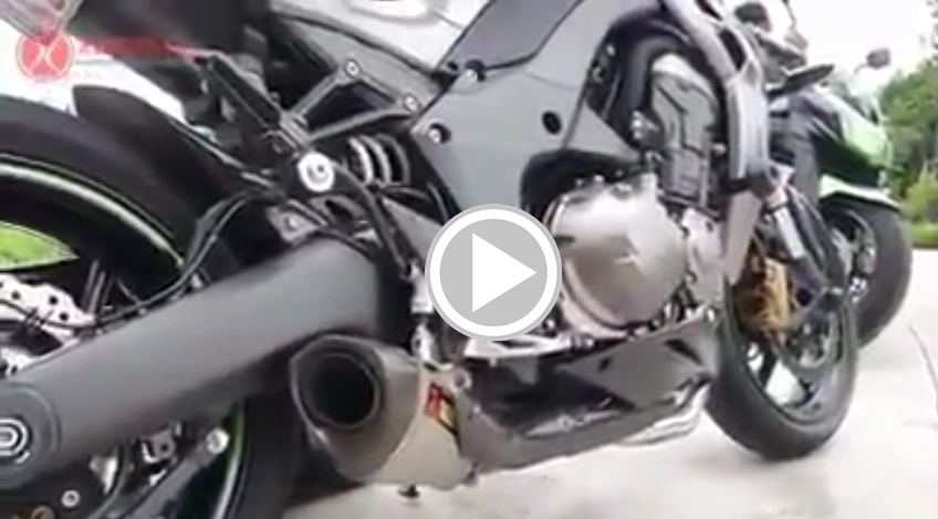 clip test pô akrapovic trên z1000 2014 của người việt