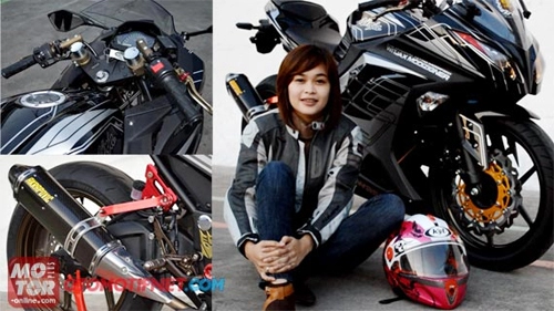 Cùng ngắm biker nữ đến từ malaysia