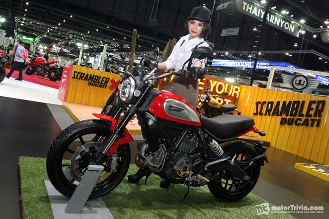 Dàn xe môtô đọ dáng tại triển lãm motor expo thái lan