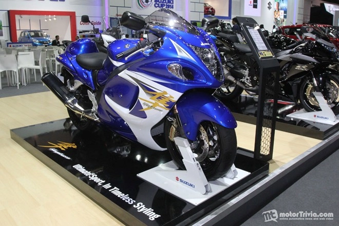 Dàn xe môtô đọ dáng tại triển lãm motor expo thái lan