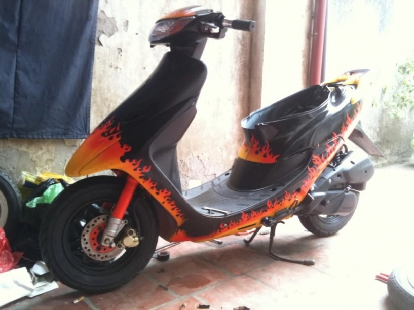 Dio phiên bản ghost rider máu lửa