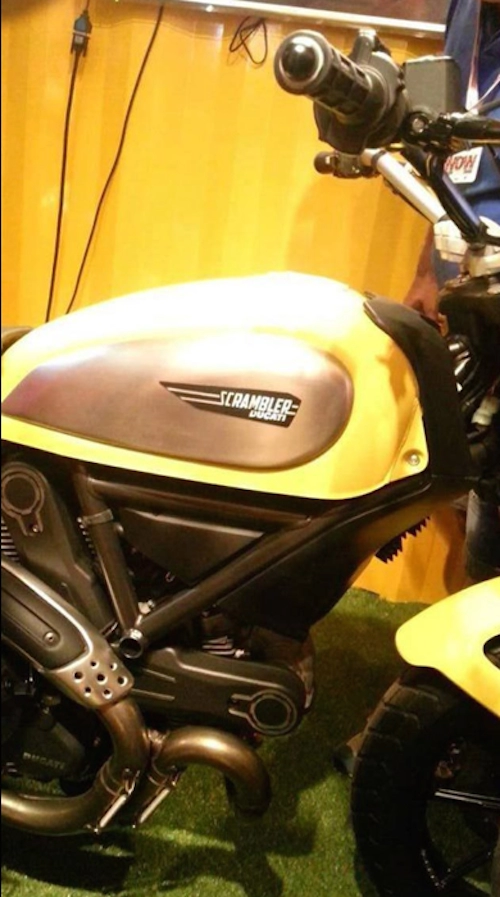 Ducati scrambler xuất hiện thêm nhiều ảnh mới