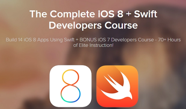 Giảm giá khóa học lập trình ios 8 và swift