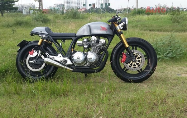 Honda cb 750 custom đời 1981 chất với phong cách cafe racer