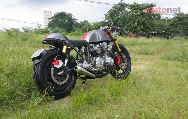 Honda cb 750 custom đời 1981 chất với phong cách cafe racer