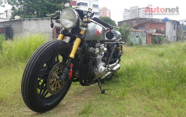 Honda cb 750 custom đời 1981 chất với phong cách cafe racer