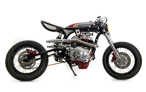 Honda cbn400 super cafe racer cá tính