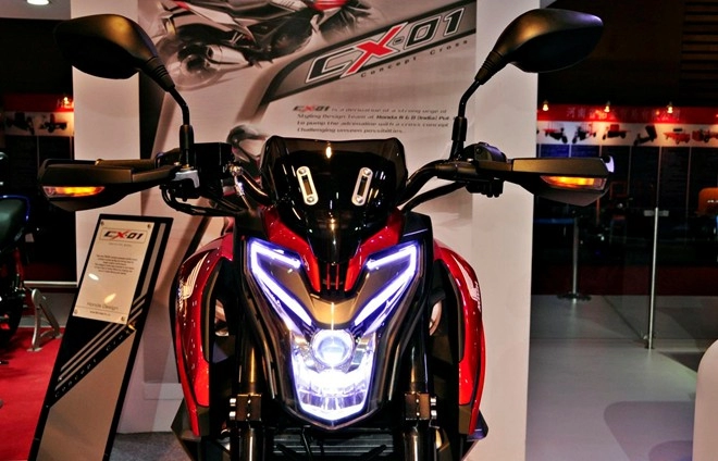 Honda cx01 chiếc nakedbike 160cc sẽ được ra mắt cuối năm nay