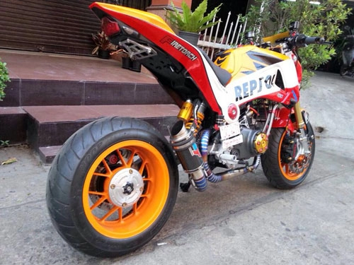 Honda msx 125 độ phong cách sportbike