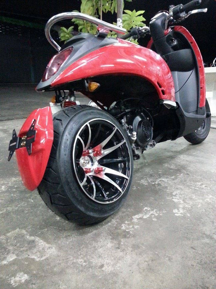 Honda scoopy 50cc lên dàn chân cực khủng