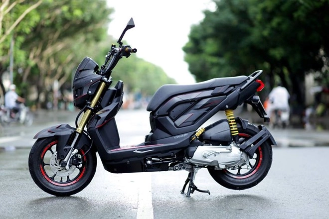 Honda zoomer x độ phiên bản robocop