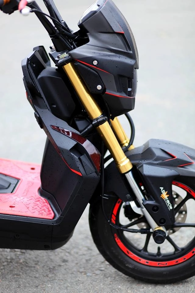 Honda zoomer x độ phiên bản robocop