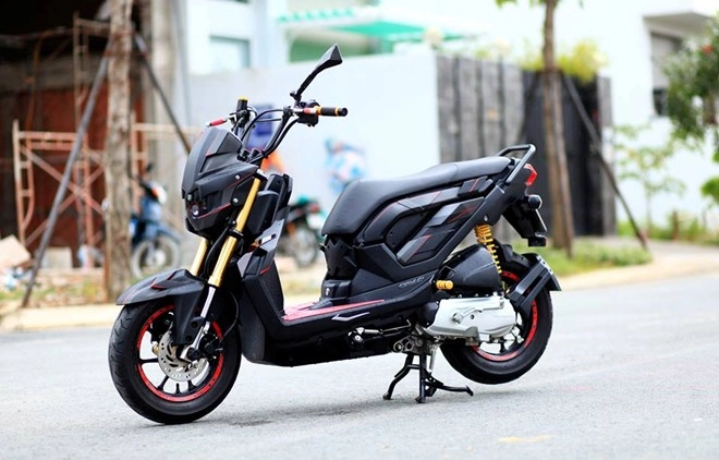 Honda zoomer x độ phiên bản robocop