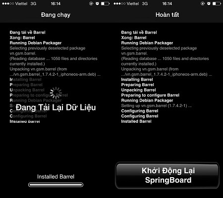 Hướng dẫn chi tiết cài đặt và sử dụng barrel trên ios8