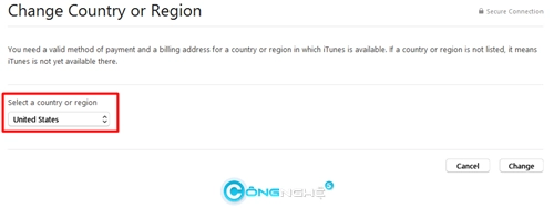 Hướng dẫn đổi store trong itunes