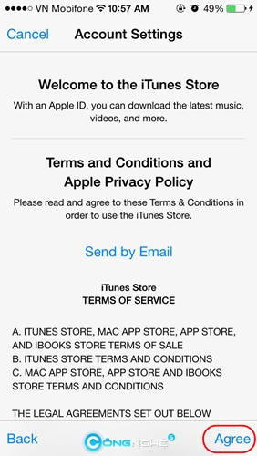 Hướng dẫn đổi store trong itunes