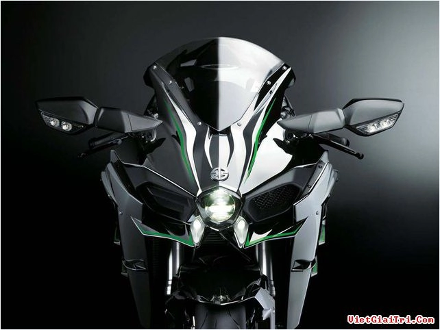 Kawasaki ninja h2r chú khủng long có giá 50000 usd