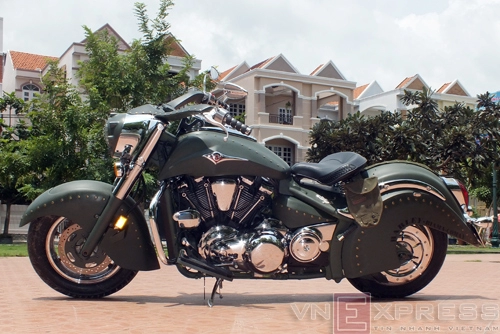 Kawasaki vulcan 2000 siêu môtô cực hiếm tại việt nam