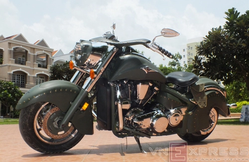 Kawasaki vulcan 2000 siêu môtô cực hiếm tại việt nam