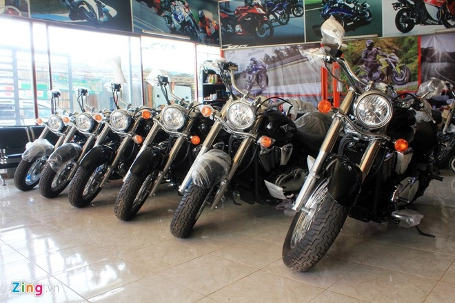 Kawasaki vulcan 900 classic 2014 xế khủng với giá hơn 400 triệu đồng tại vn