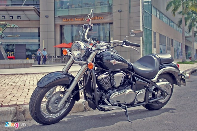 Kawasaki vulcan 900 classic 2014 xế khủng với giá hơn 400 triệu đồng tại vn