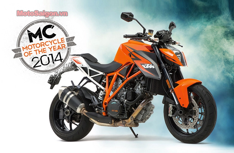 Ktm 1290 super duke r đoạt giải xe môtô của năm 2014