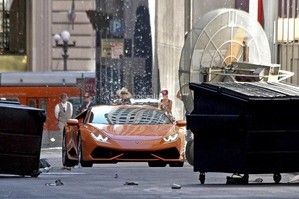 Lamborghini huracan xuất hiện trên đường phố mỹ