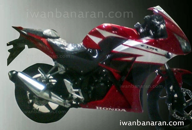 Lộ diện hình ảnh thiết kế mới của honda cbr150r