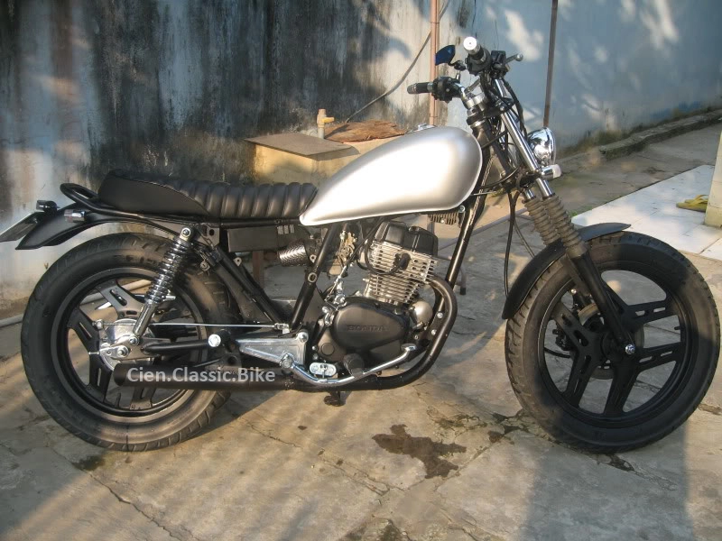 Mẫu xe nào dễ độ lên street tracker nhất 