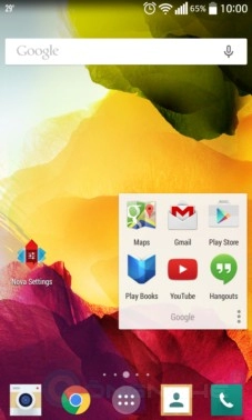 Mời anh em tải về nova launcher 33beta1 gần như đầy đủ hiệu ứng android 50 lolipop