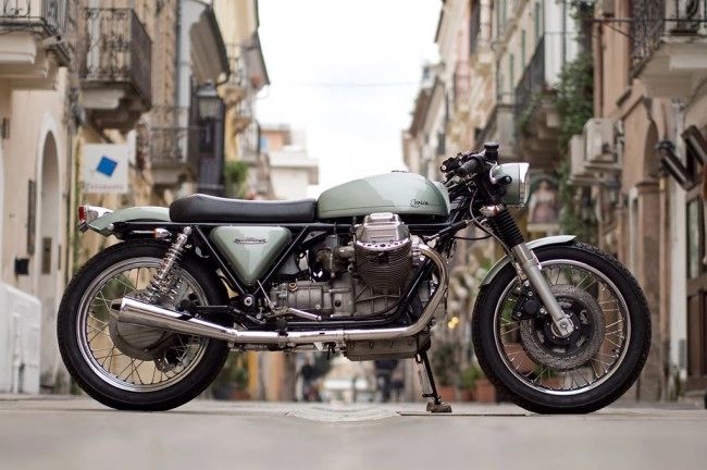 Moto guzzi eroica nét đẹp lai giữa cafe racer và tracker