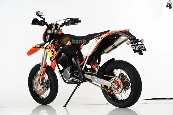 Satria f độ biến thể theo phong cách cào cào ktm exc 250