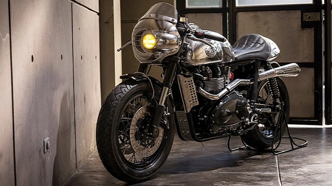 Triumph thruxton cafe racer chất và chất hơn nữa