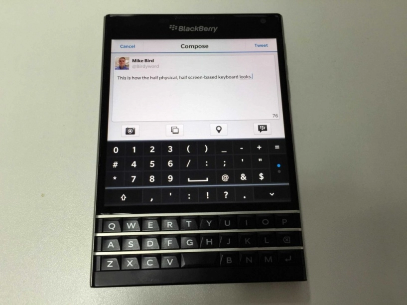 Từ bỏ iphone 6 chọn mua blackberry passport và hoàn toàn hài lòng